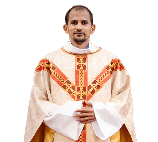 Rev James SMK Raj, Assistant Priest
